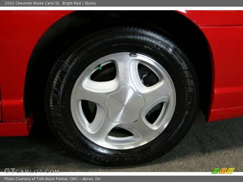 Bright Red / Ebony 2002 Chevrolet Monte Carlo SS