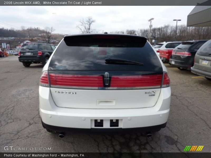 White Chocolate Tri Coat / Light Camel 2008 Lincoln MKX AWD