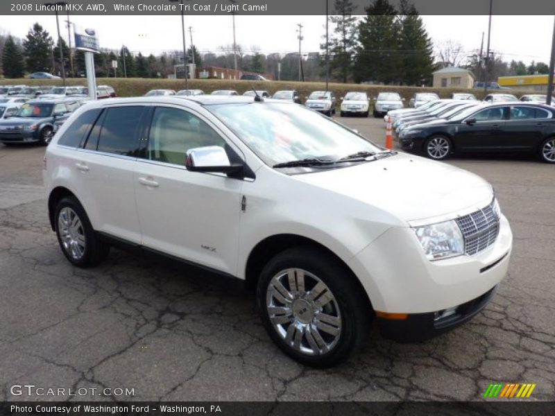 White Chocolate Tri Coat / Light Camel 2008 Lincoln MKX AWD