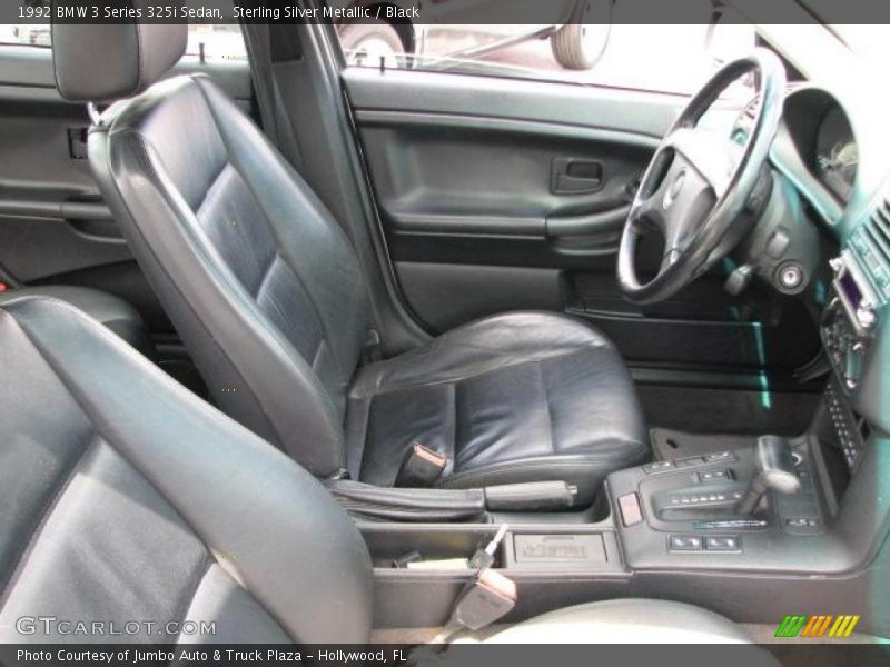  1992 3 Series 325i Sedan Black Interior