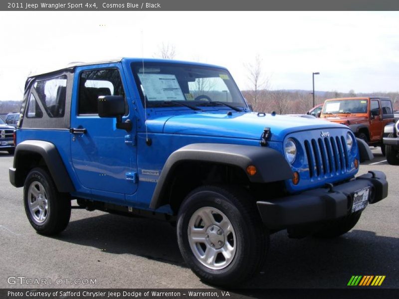 Front 3/4 View of 2011 Wrangler Sport 4x4
