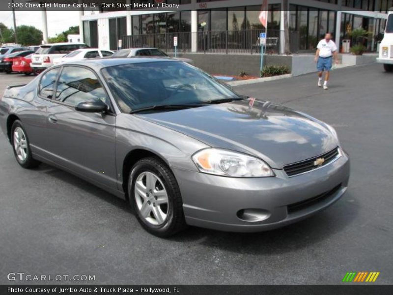 Dark Silver Metallic / Ebony 2006 Chevrolet Monte Carlo LS