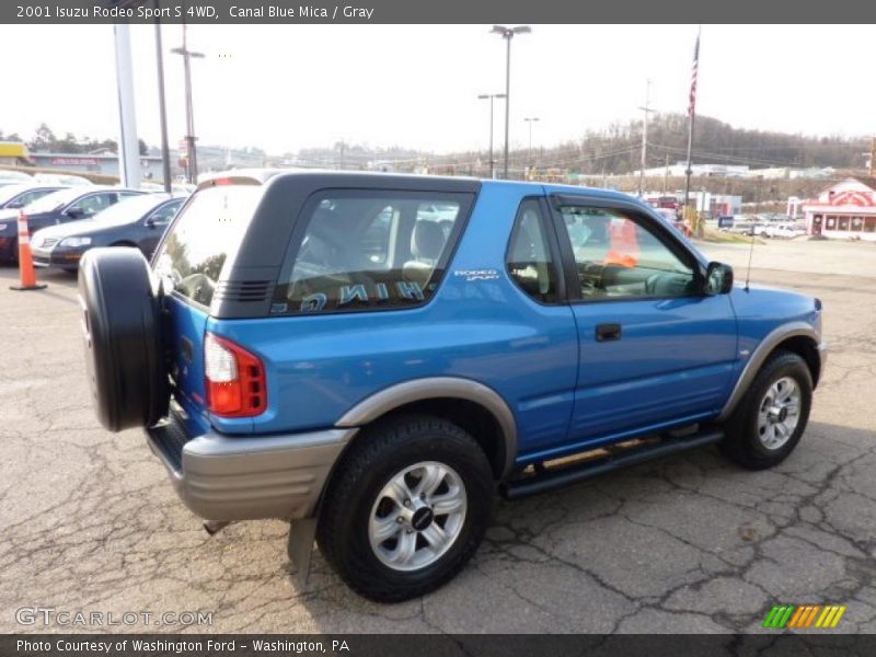  2001 Rodeo Sport S 4WD Canal Blue Mica