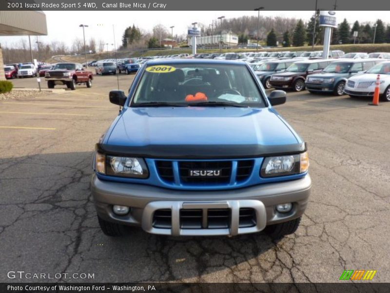  2001 Rodeo Sport S 4WD Canal Blue Mica