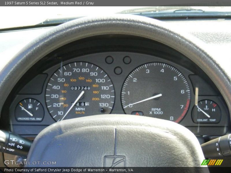  1997 S Series SL2 Sedan SL2 Sedan Gauges