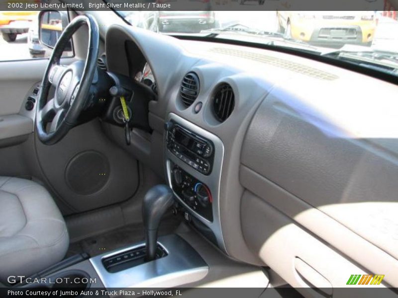 Bright Silver Metallic / Taupe 2002 Jeep Liberty Limited