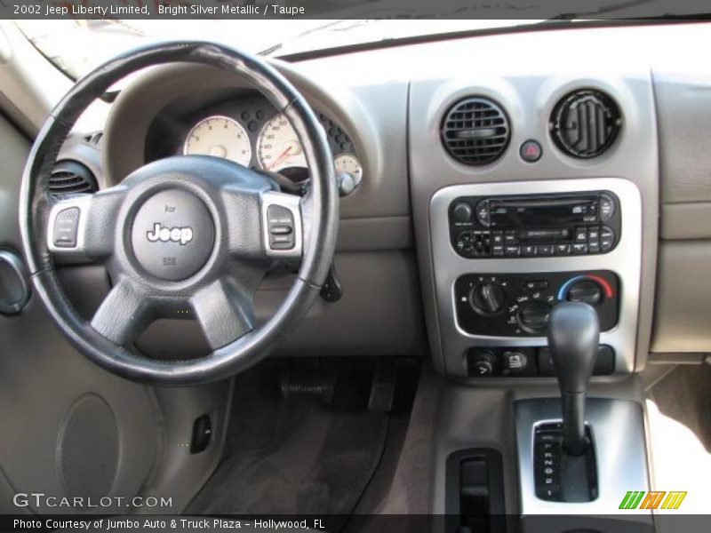 Dashboard of 2002 Liberty Limited
