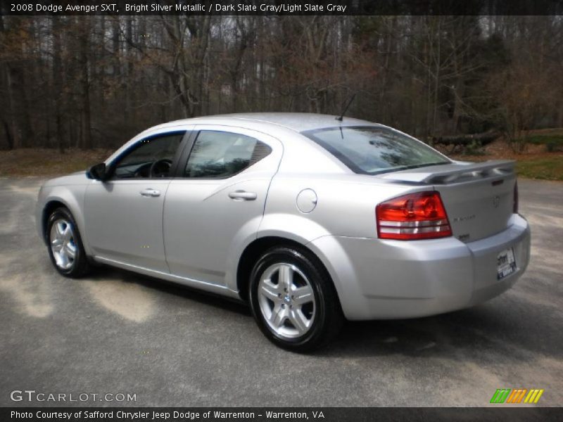 Bright Silver Metallic / Dark Slate Gray/Light Slate Gray 2008 Dodge Avenger SXT