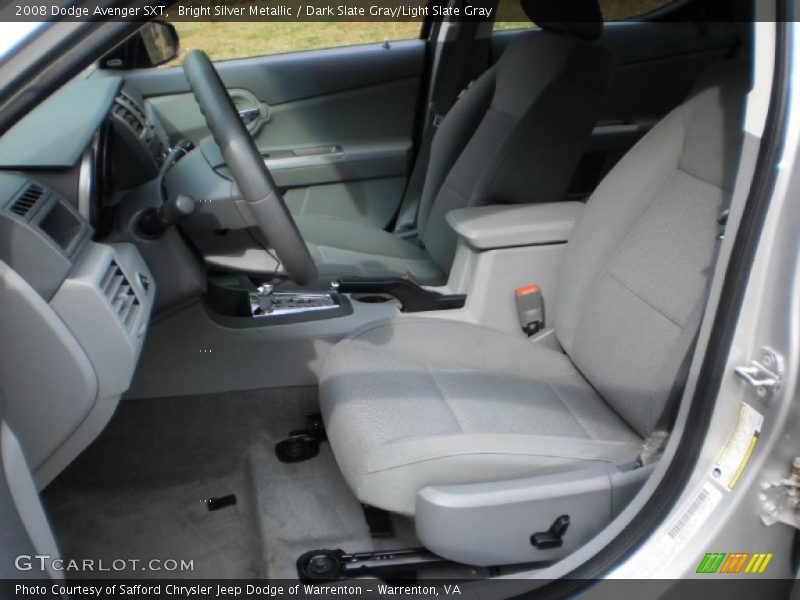 Bright Silver Metallic / Dark Slate Gray/Light Slate Gray 2008 Dodge Avenger SXT