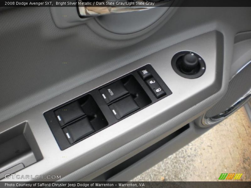 Bright Silver Metallic / Dark Slate Gray/Light Slate Gray 2008 Dodge Avenger SXT