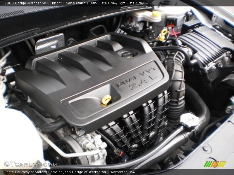 Bright Silver Metallic / Dark Slate Gray/Light Slate Gray 2008 Dodge Avenger SXT