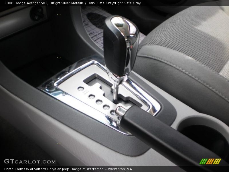 Bright Silver Metallic / Dark Slate Gray/Light Slate Gray 2008 Dodge Avenger SXT