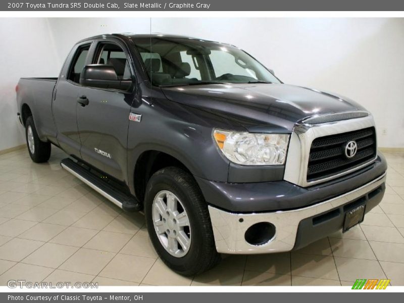 Slate Metallic / Graphite Gray 2007 Toyota Tundra SR5 Double Cab