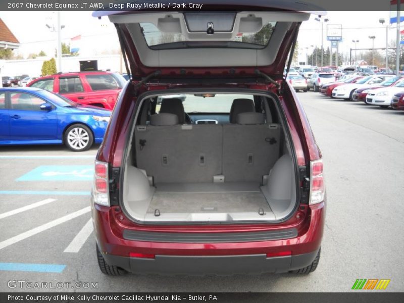 Deep Ruby Metallic / Dark Gray 2007 Chevrolet Equinox LT AWD