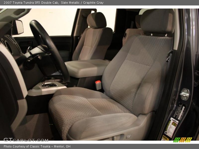 Slate Metallic / Graphite Gray 2007 Toyota Tundra SR5 Double Cab