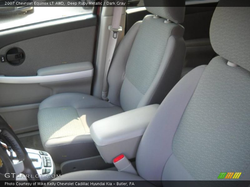 Deep Ruby Metallic / Dark Gray 2007 Chevrolet Equinox LT AWD