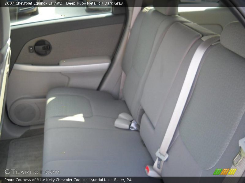 Deep Ruby Metallic / Dark Gray 2007 Chevrolet Equinox LT AWD