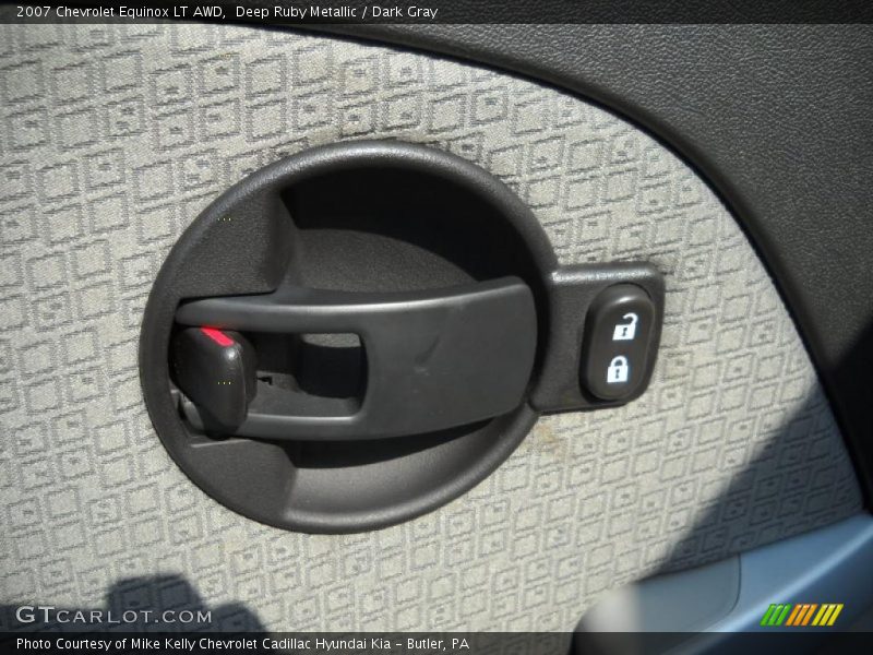 Deep Ruby Metallic / Dark Gray 2007 Chevrolet Equinox LT AWD