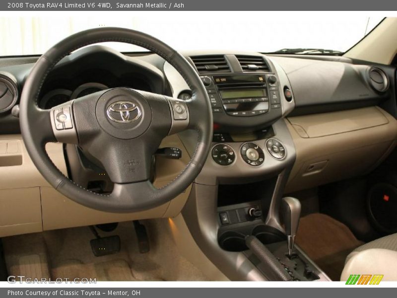 Savannah Metallic / Ash 2008 Toyota RAV4 Limited V6 4WD