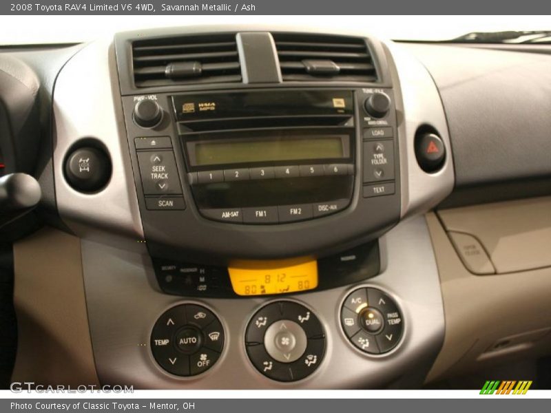 Savannah Metallic / Ash 2008 Toyota RAV4 Limited V6 4WD