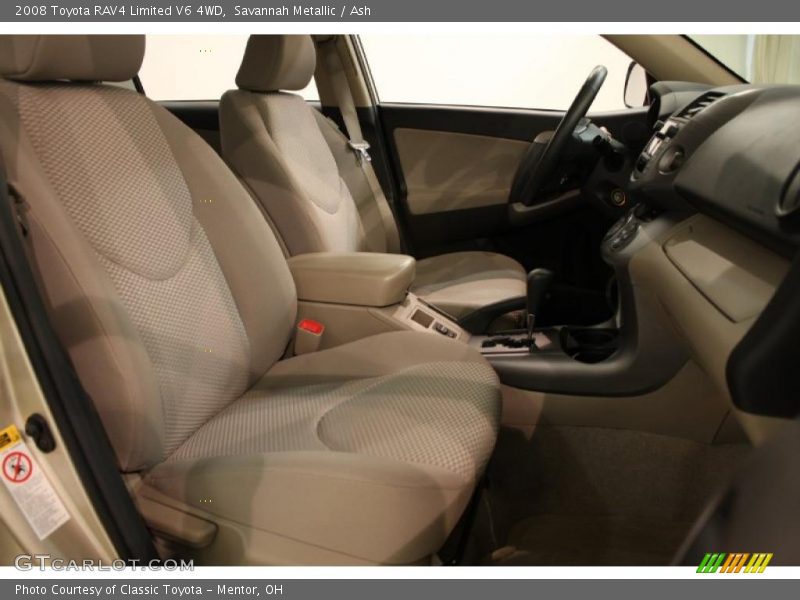 Savannah Metallic / Ash 2008 Toyota RAV4 Limited V6 4WD