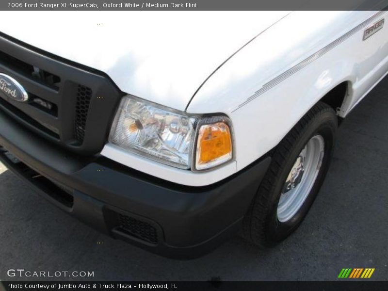 Oxford White / Medium Dark Flint 2006 Ford Ranger XL SuperCab