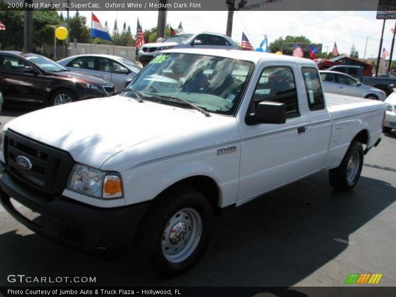 Oxford White / Medium Dark Flint 2006 Ford Ranger XL SuperCab