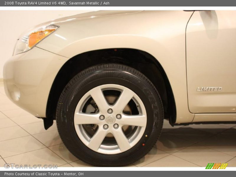 Savannah Metallic / Ash 2008 Toyota RAV4 Limited V6 4WD