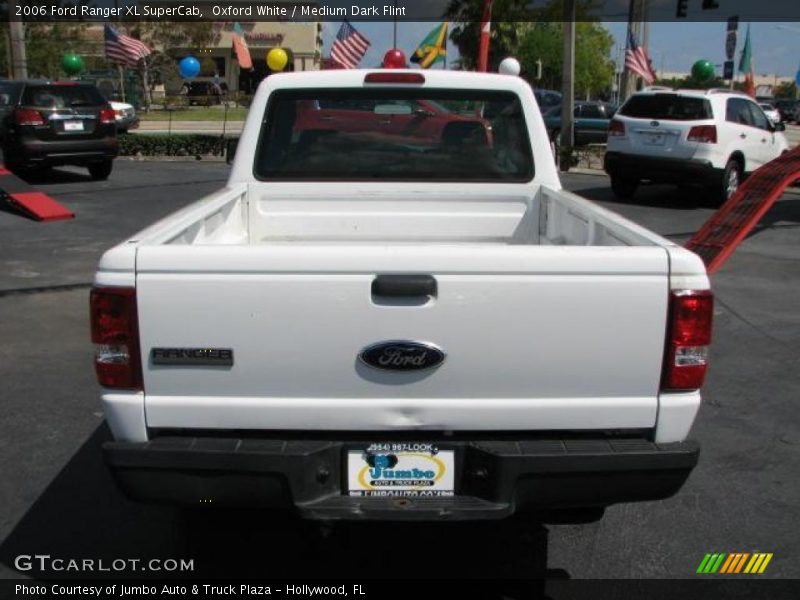 Oxford White / Medium Dark Flint 2006 Ford Ranger XL SuperCab