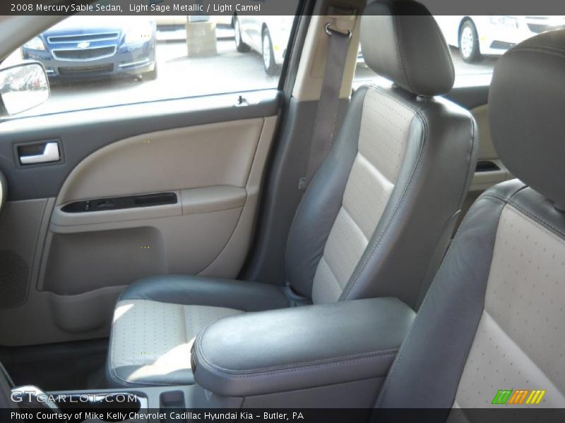 Light Sage Metallic / Light Camel 2008 Mercury Sable Sedan