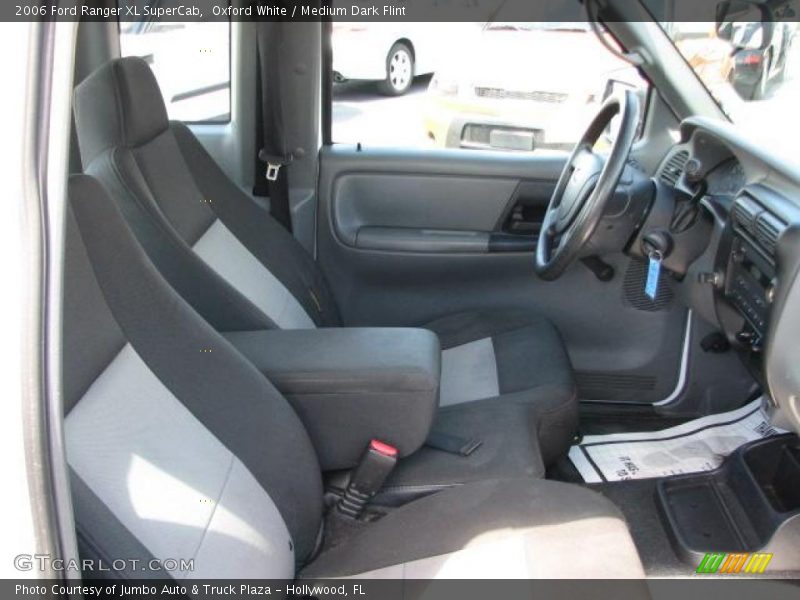 Oxford White / Medium Dark Flint 2006 Ford Ranger XL SuperCab