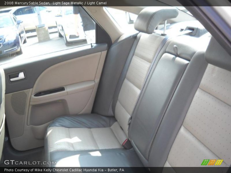 Light Sage Metallic / Light Camel 2008 Mercury Sable Sedan