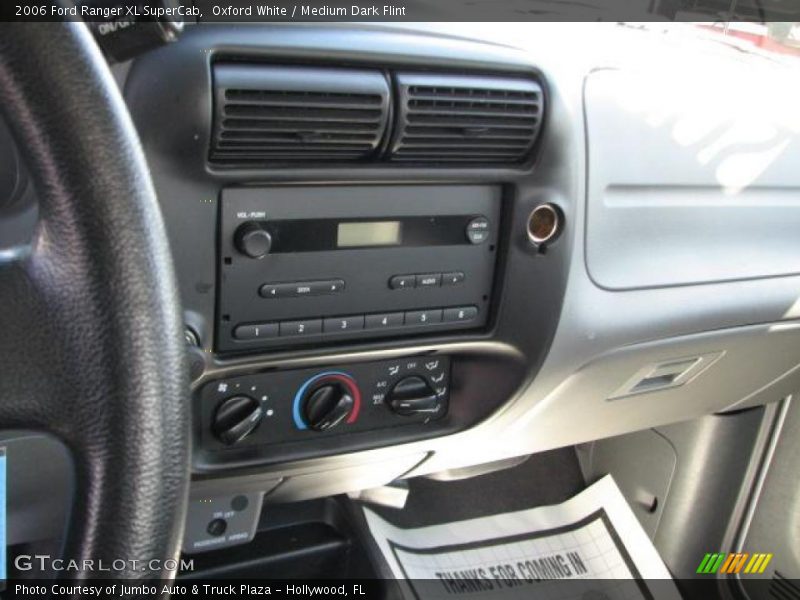 Oxford White / Medium Dark Flint 2006 Ford Ranger XL SuperCab