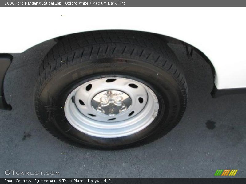 Oxford White / Medium Dark Flint 2006 Ford Ranger XL SuperCab