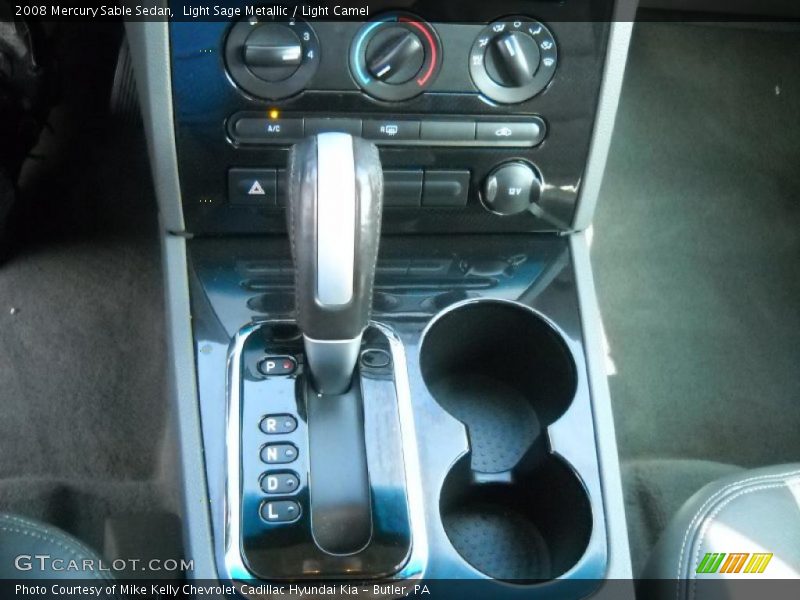 Light Sage Metallic / Light Camel 2008 Mercury Sable Sedan