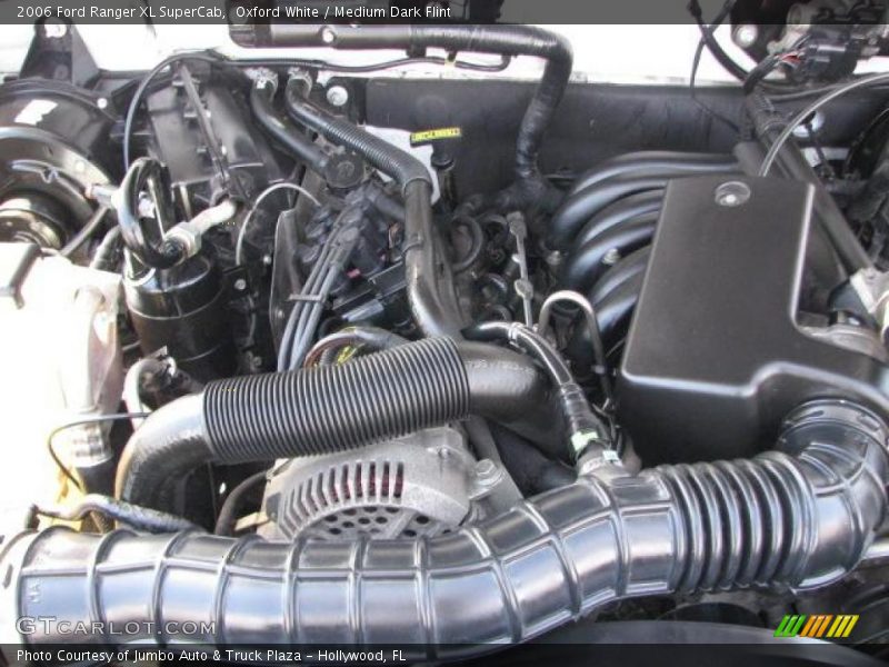 Oxford White / Medium Dark Flint 2006 Ford Ranger XL SuperCab