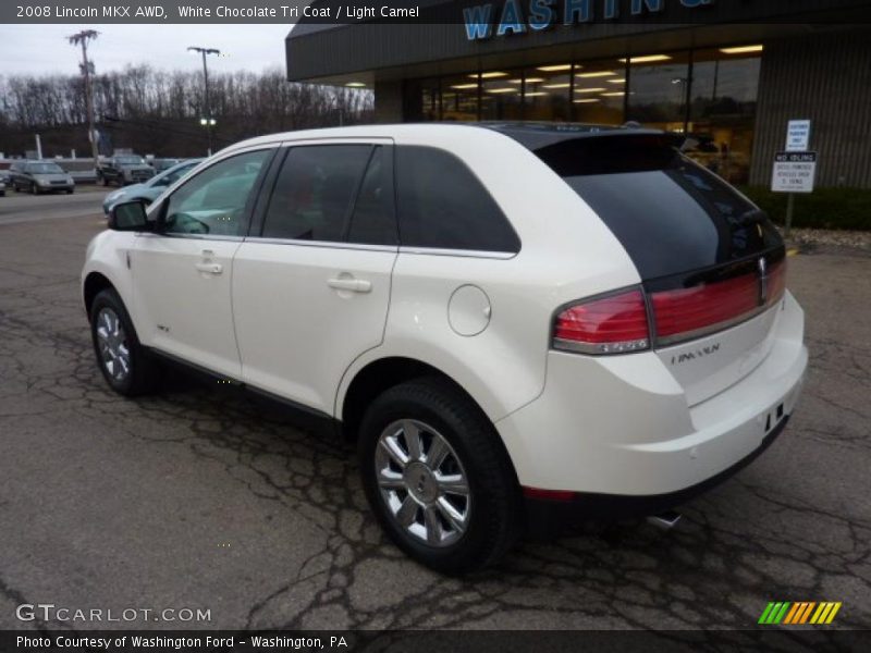 White Chocolate Tri Coat / Light Camel 2008 Lincoln MKX AWD