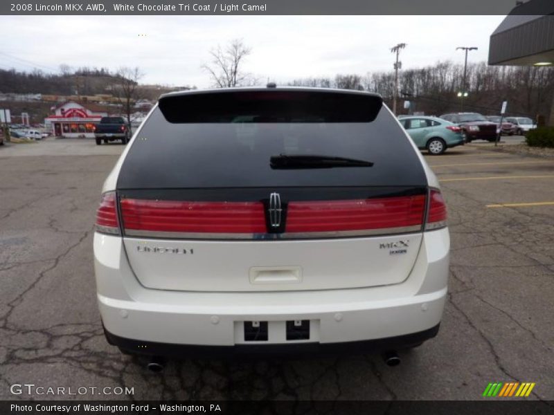 White Chocolate Tri Coat / Light Camel 2008 Lincoln MKX AWD