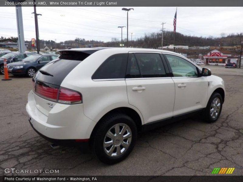 White Chocolate Tri Coat / Light Camel 2008 Lincoln MKX AWD
