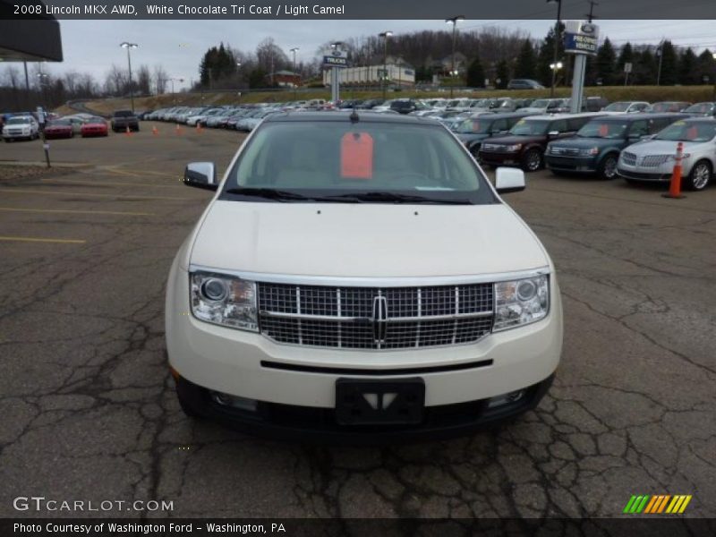 White Chocolate Tri Coat / Light Camel 2008 Lincoln MKX AWD