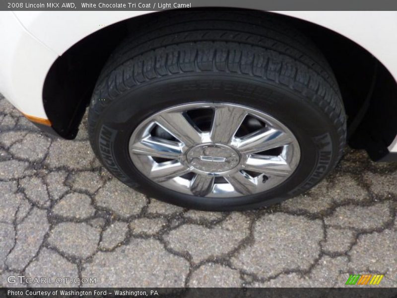 White Chocolate Tri Coat / Light Camel 2008 Lincoln MKX AWD
