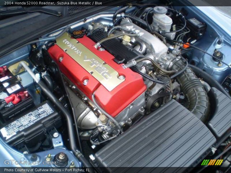 Suzuka Blue Metallic / Blue 2004 Honda S2000 Roadster