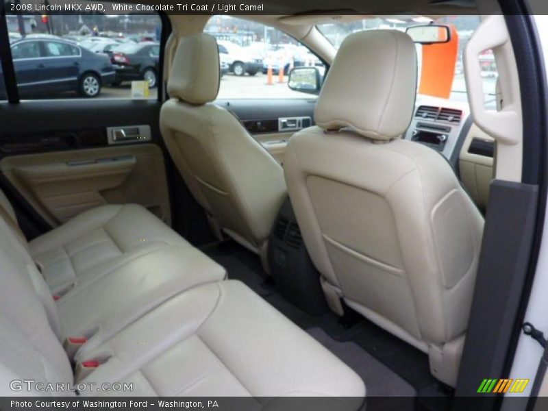 White Chocolate Tri Coat / Light Camel 2008 Lincoln MKX AWD