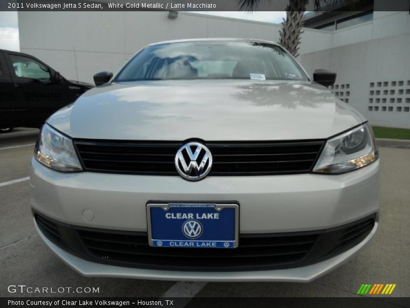 White Gold Metallic / Latte Macchiato 2011 Volkswagen Jetta S Sedan