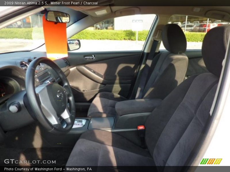 Winter Frost Pearl / Charcoal 2009 Nissan Altima 2.5 S