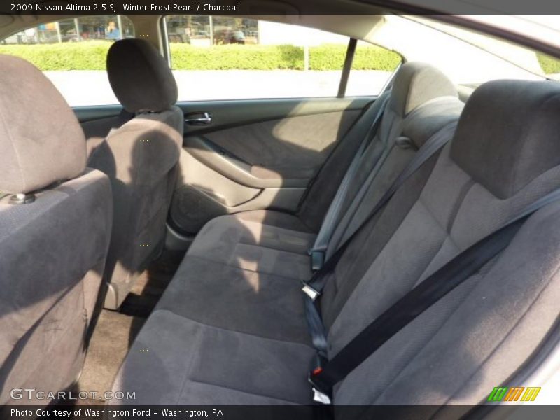 Winter Frost Pearl / Charcoal 2009 Nissan Altima 2.5 S