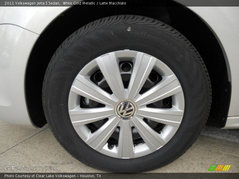 White Gold Metallic / Latte Macchiato 2011 Volkswagen Jetta S Sedan
