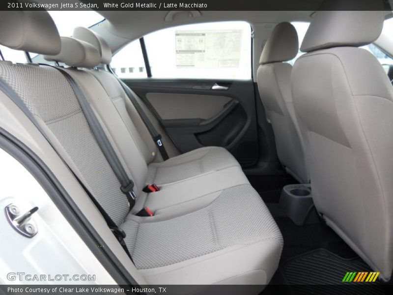 White Gold Metallic / Latte Macchiato 2011 Volkswagen Jetta S Sedan