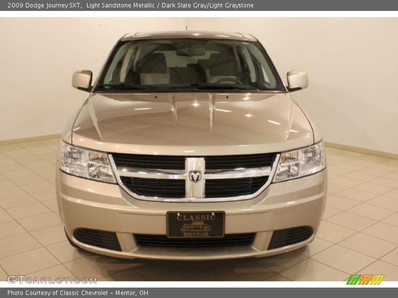 Light Sandstone Metallic / Dark Slate Gray/Light Graystone 2009 Dodge Journey SXT