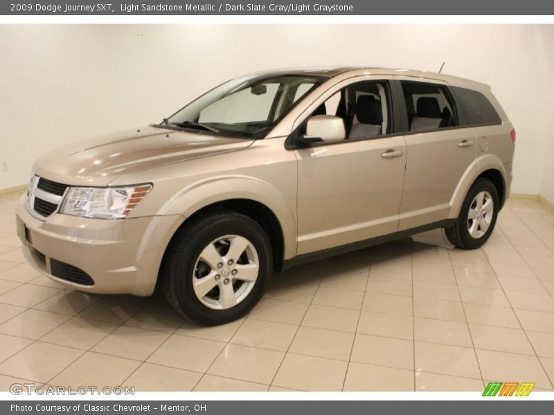Light Sandstone Metallic / Dark Slate Gray/Light Graystone 2009 Dodge Journey SXT